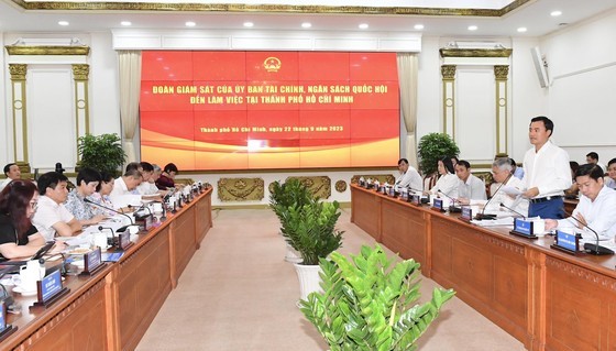 A view of the working visit