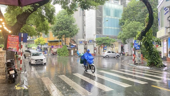 The Northern region possibly experiences rain again.