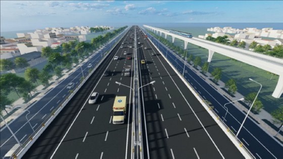 Perspective of the Hanoi Capital Region Ring Road 4