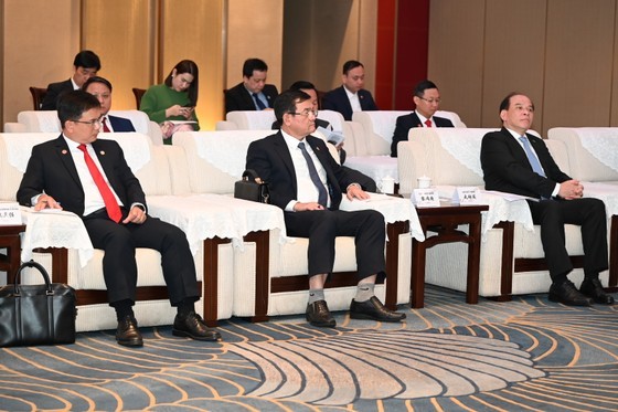 Delegates in the high-ranking delegation from HCMC