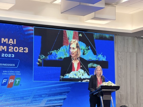 Ms. Susan Burns, Consul General of the US to Ho Chi Minh City, emphasizes that the US regards Vietnam as a crucial pillar in its economy.