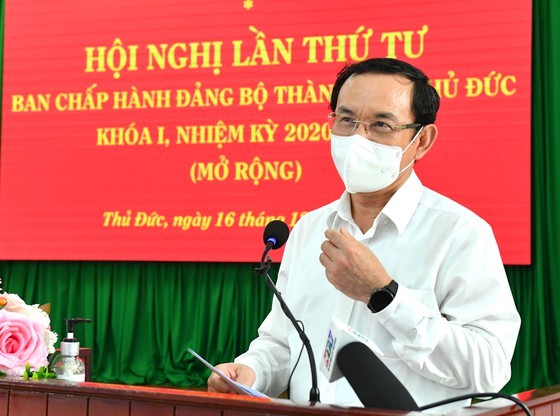 HCMC striving to offer safe, serene Tet Holiday to residents: City Party Chief ảnh 2