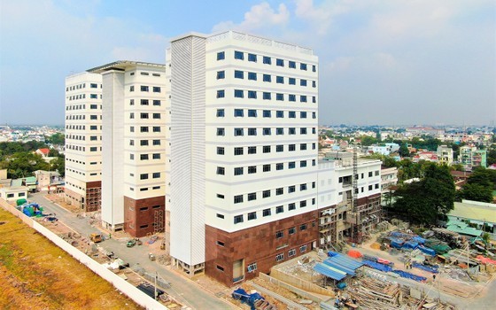 The construction project of Hoc Mon General Hospital is coming to an end