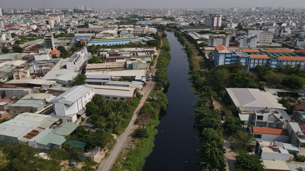 The canal system of Tham Luong – Ben Cat – Nuoc Len (Photo: SGGP)