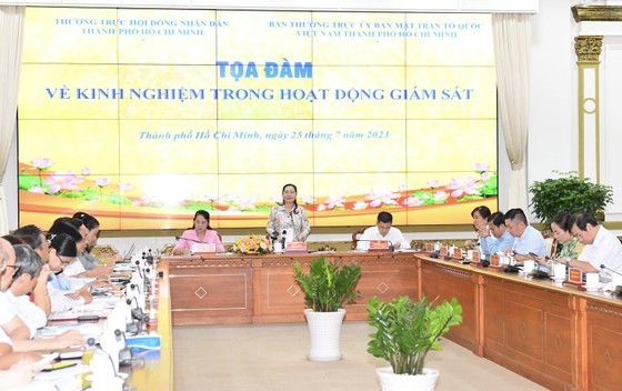 The formal discussion (Photo: SGGP)