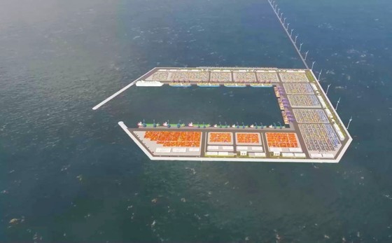 Perspective design of Tran De Seaport