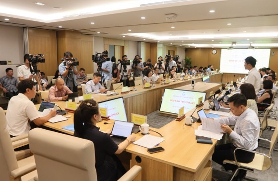 The press conference (Photo: SGGP)