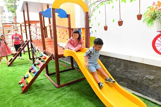 A newly built kindergarten in District 3 (Photo: SGGP)