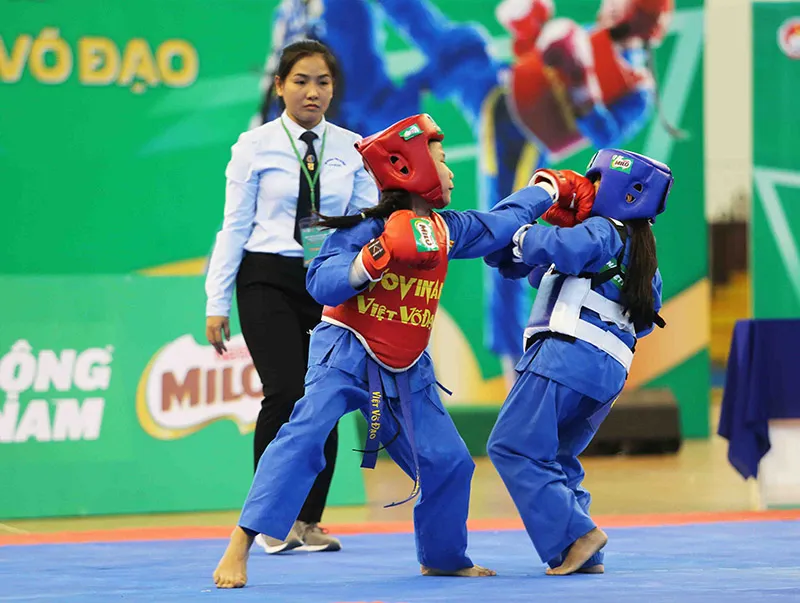 Giải Vovinam thể thao học sinh TPHCM năm 2018: 1.000 VĐV tranh tài ảnh 2