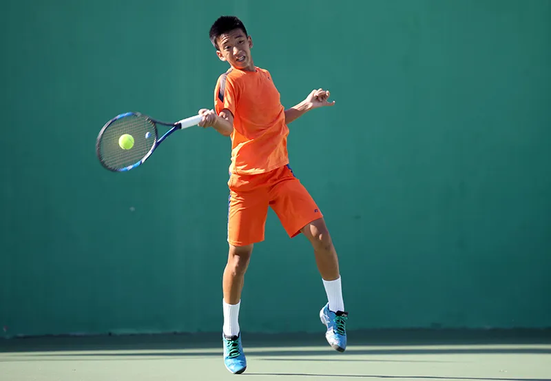 Giải quần vợt U.14 nhóm 2 châu Á: Quốc Uy – Thiên Quang vô địch nội dung đôi nam ảnh 2