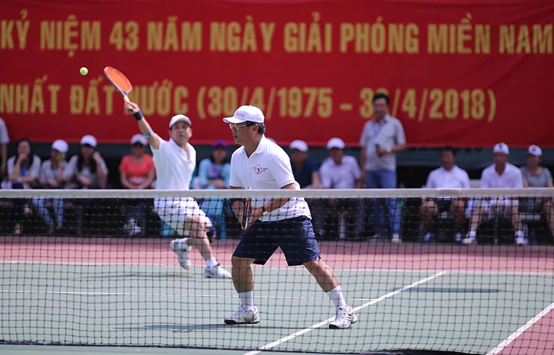 Giải quần vợt Sở Xây dựng các tỉnh, thành phố năm 2018: Sân chơi lành mạnh cho người lao động ảnh 3