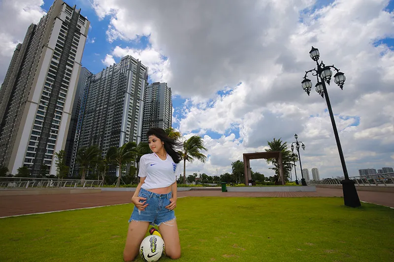 Hot girl Bích Ngọc dự đoán: ”Tuyển Anh đại thắng Panama” ảnh 2