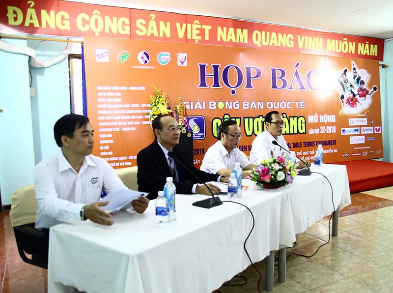 Quang cảnh buổi họp báo giới thiệu về giải