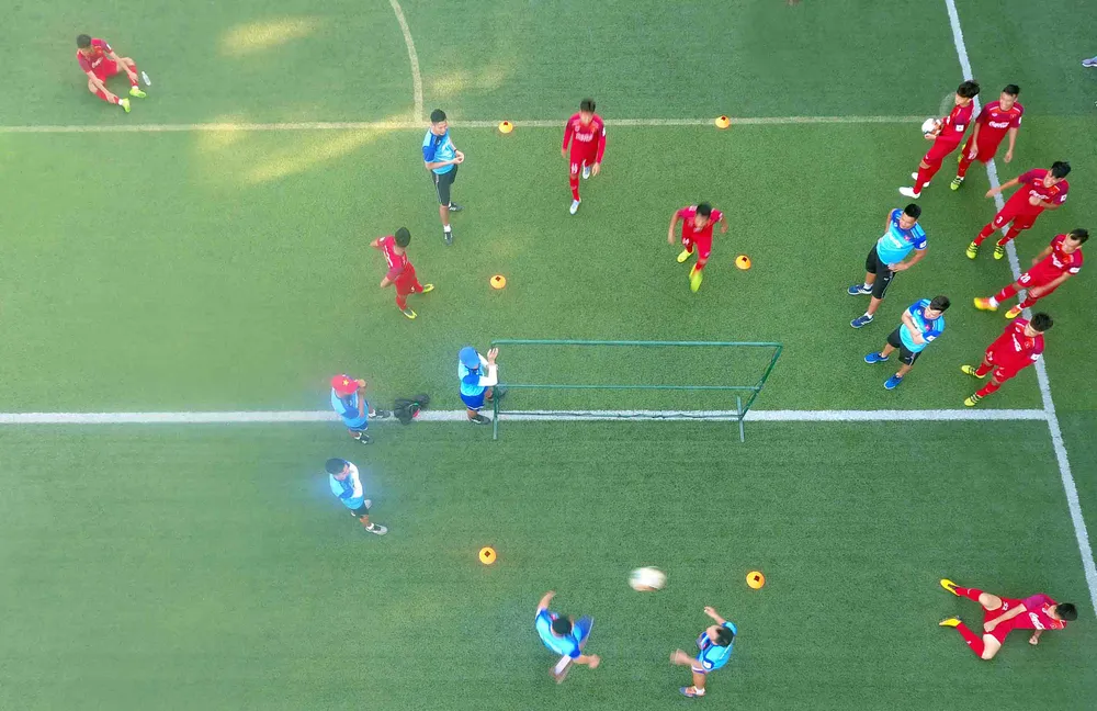 Thầy trò U22 Việt Nam tự tin với mục tiêu vào chung kết ảnh 1