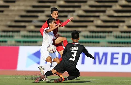 Khoảnh khắc chiến thắng của U22 Việt Nam trước U22 Philippines ở trận ra quân ảnh 3