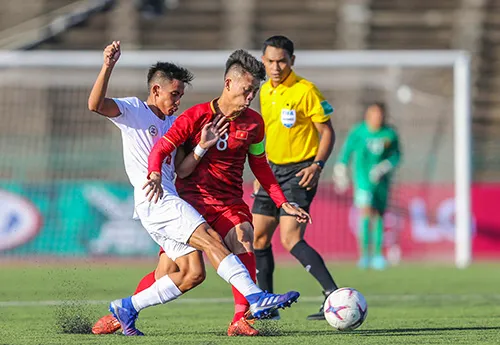 Khoảnh khắc chiến thắng của U22 Việt Nam trước U22 Philippines ở trận ra quân ảnh 5