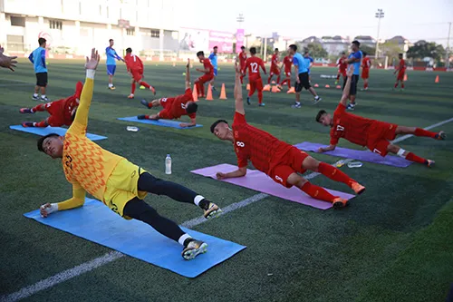 Giải U22 Đông Nam Á 2019: U22 Việt Nam thả lỏng chờ trận gặp Timor-Leste ảnh 4
