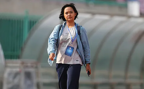 Phóng viên Indonesia do thám tuyển U22 Việt Nam tập trước trận bán kết ảnh 6