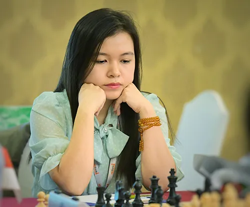 Những bóng hồng tại giải cờ Vua quốc tế ảnh 2