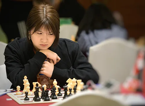 Những bóng hồng tại giải cờ Vua quốc tế ảnh 3