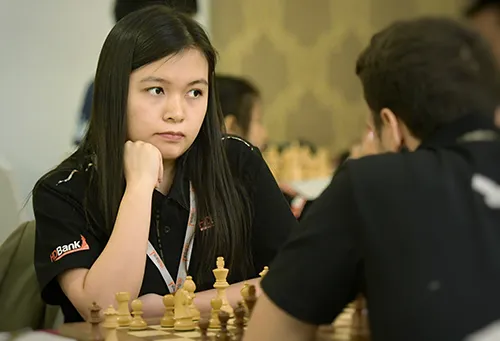 Những bóng hồng tại giải cờ Vua quốc tế ảnh 12