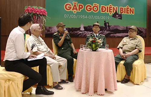 Gặp gỡ giao lưu cựu chiến binh tham gia chiến dịch Điện Biên Phủ