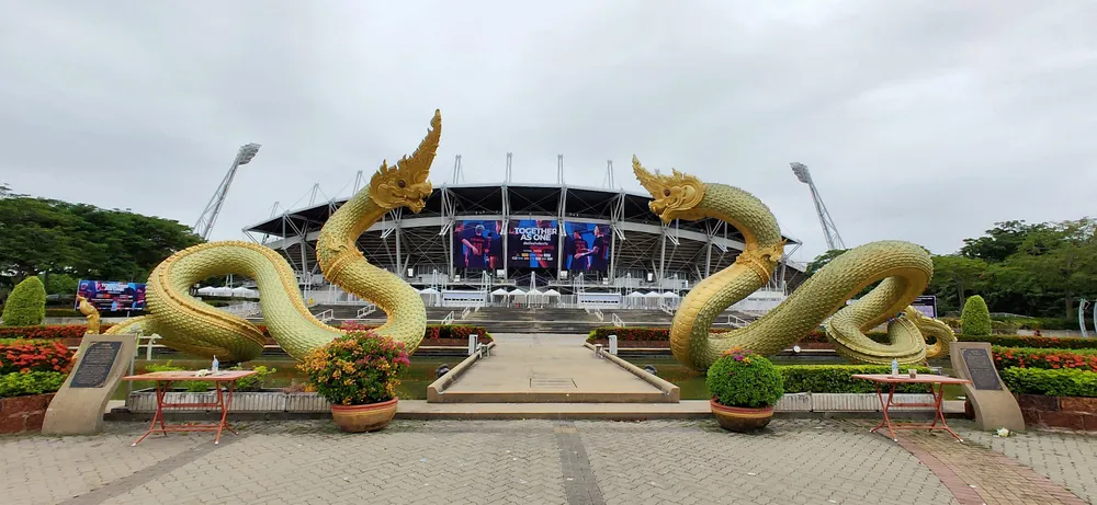 Khám phá sân Thammasat chuẩn bị cho “đại chiến” Thái Lan - Việt Nam ảnh 1