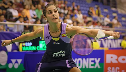 tay vợt Carolina María (Tây Ban Nha) tại giải Việt Nam Open 2019: Ảnh: Dũng Phương