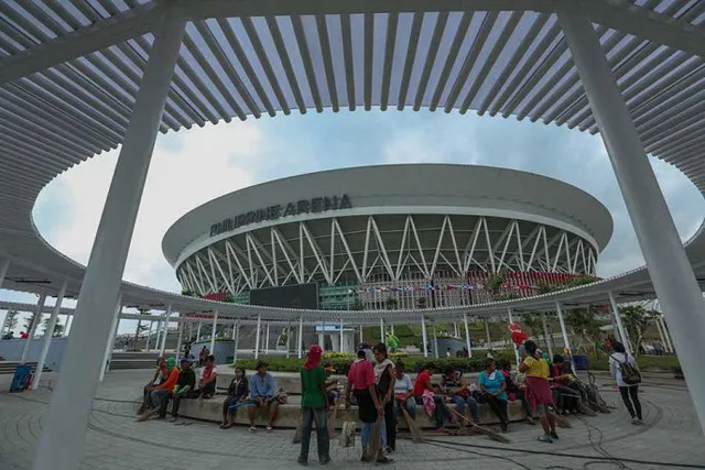 Hình ảnh đẹp của nhà thi đấu Philippine Arena nơi diễn ra lễ khai mạc SEA Games 30 ảnh 4