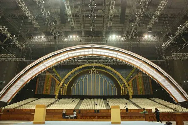 Hình ảnh đẹp của nhà thi đấu Philippine Arena nơi diễn ra lễ khai mạc SEA Games 30 ảnh 9