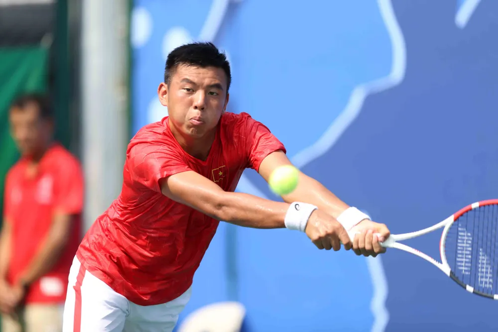 Khoảnh khắc Lý Hoàng Nam đoạt tấm HCV lịch sử cho quần vợt Việt Nam ảnh 2