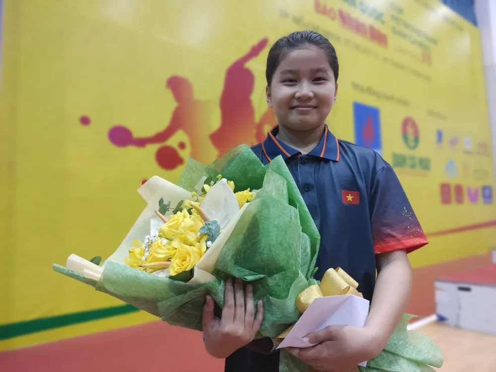 Những khoảnh khắc vui buồn tại giải bóng bàn toàn quốc năm 2020 ảnh 11