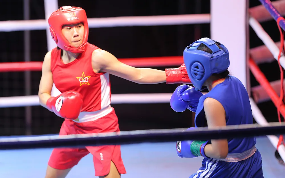 Giải Boxing Ngôi sao Gia Định mở rộng 2023, có 28 võ sĩ về tham dự giải đấu mừng xuân Quí Mão. Ảnh: Dũng Phương