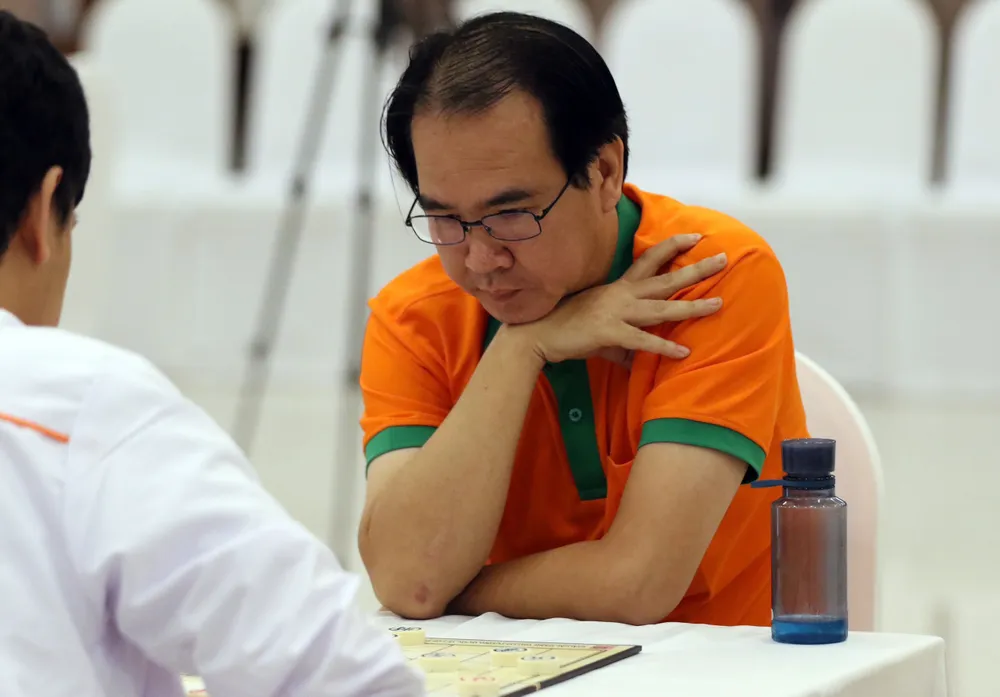 Nguyễn Thành Bảo bị xử thua (vì mang điện thoại vào phòng thi đấu )và Vũ Quốc Đạt giành hạng 5 chung cuộc