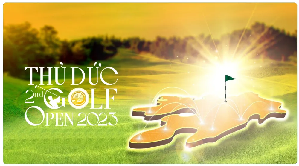 Giải Golf Thủ Đức Open lần II có logo nhận diện thương hiệu bắt đầu từ năm 2023.