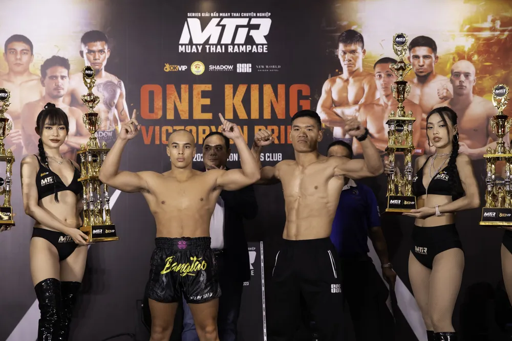 Sự kiện Muay Thai Rampage 2023 với giải thưởng 700 triệu đồng tiền thưởng. Ảnh: Quỳnh Mai