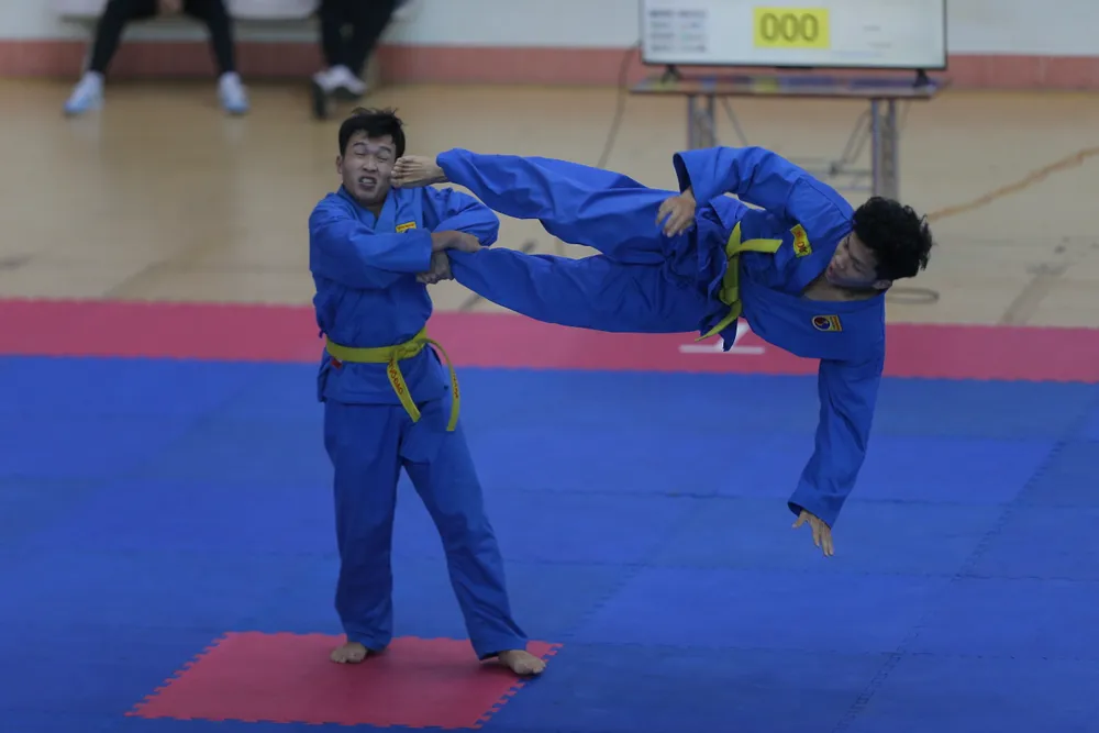 Ngày thi đấu cuối tại giải vô địch Vovinam toàn quốc 2023