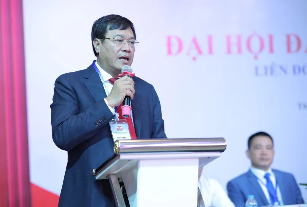 Cục trưởng Cục TDTT Đặng Hà Việt phát biểu tại Đại hội