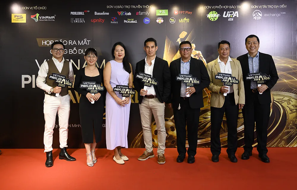 Giải thưởng Việt Nam Pickleball Awards 2025 chính thức ra mắt. Ảnh: Quỳnh Mai