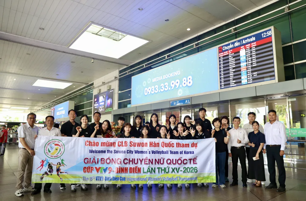 Dàn sao trẻ "Khổng Lồ" Giang Tô và lòng quả cảm Suwon City tham dự Cúp VTV9 - Bình Điền 2026. Ảnh: Quỳnh Mai