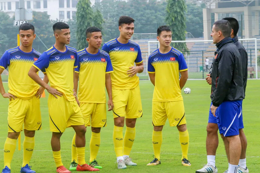 U20 Việt Nam đặt muc tiêu cao tại BTV Cup 2019. Ảnh: VFF