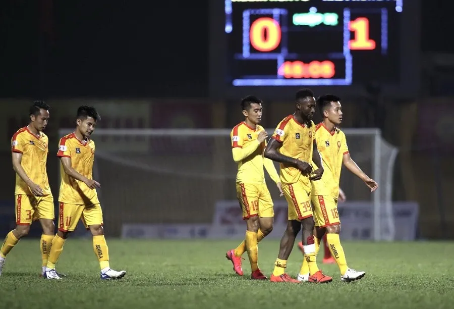 Thanh Hóa trở thành đội thứ 2 trắng tay trên sân nhà ở vòng 1 LS V-League 2020. Ảnh: MINH HOÀNG