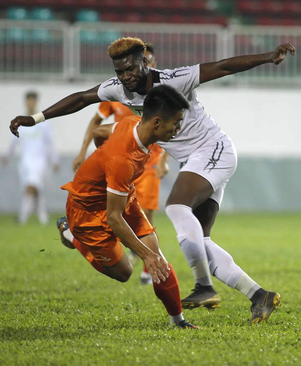 Bình Định đặt mục tiêu thăng hạng mùa này. Ảnh: BĐFC