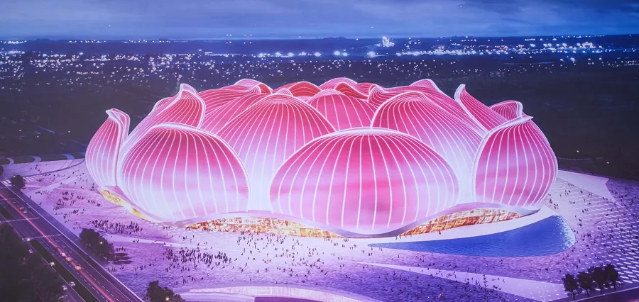 Mô hình sân vận động Quảng Châu Evergrande