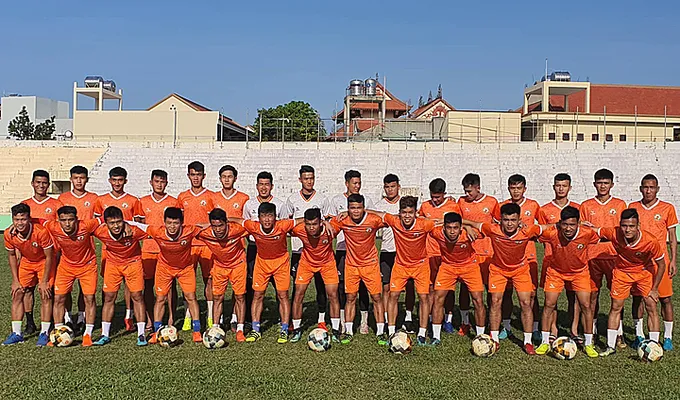 Học trò ông Park ghi điểm ở đội hạng Nhất Bình Định ảnh 1