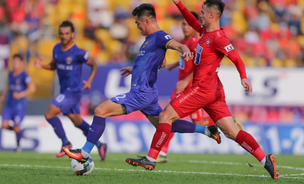 Becamex Bình Dương trút 'cơn mưa' bàn thắng vào lưới Hải Phòng ảnh 2