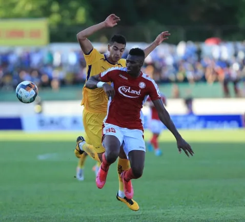 Balde tỏa sáng với 1 bàn thắng và 1 pha kiến tạo. Ảnh: MINH HOÀNG