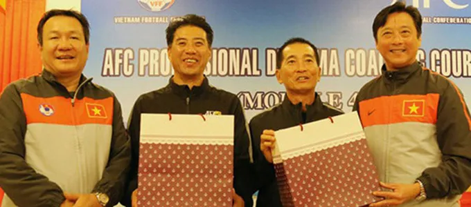 Ông Yusuke Adach không xa lạ gì với các HLV Việt Nam