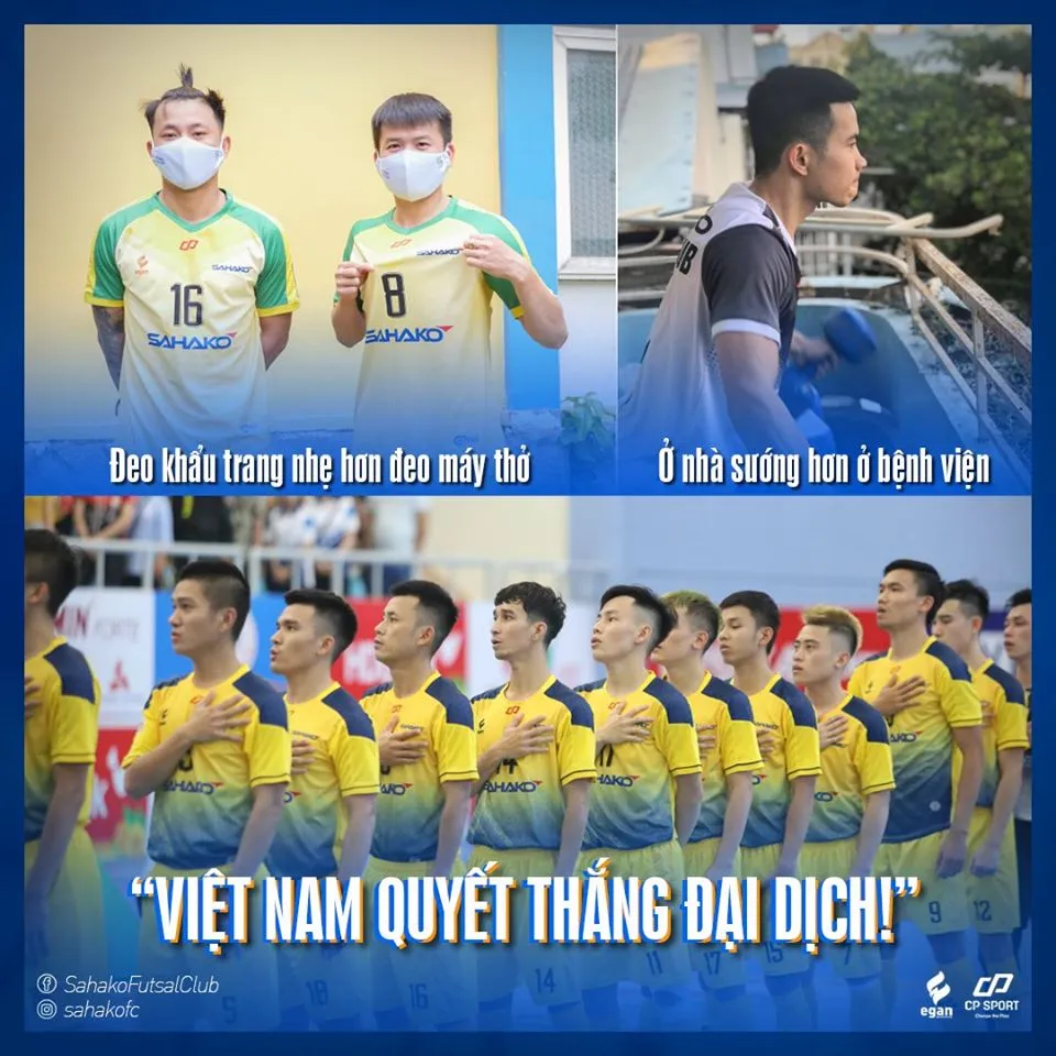 Các đội futsal Việt Nam vẫn ‘sống tốt’ trước dịch Covid-19 ảnh 1