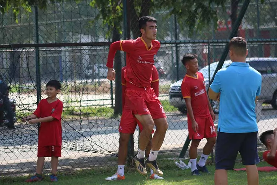 Becamex Bình Dương tích cực chuẩn bị cho vòng Tứ kết Cúp Quốc gia ảnh 1